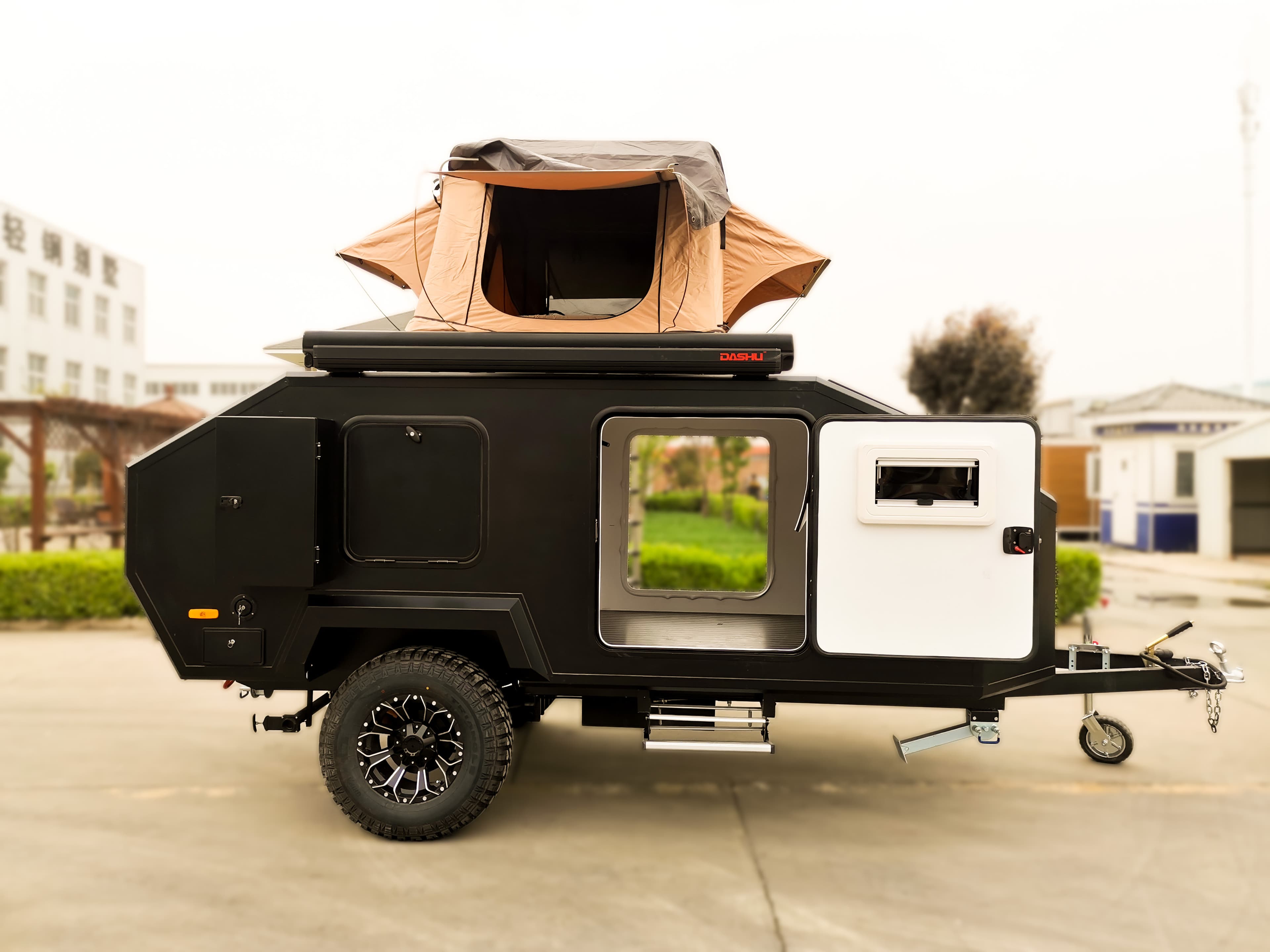 Roadrunner camper hero — camping trailer cover shot